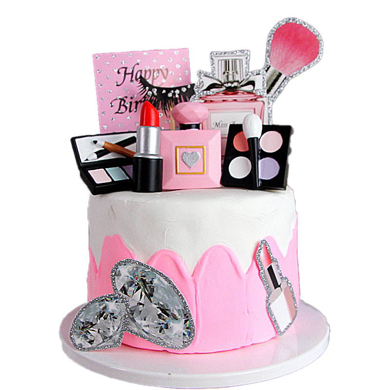 Beauty Makeup News - Make Up Cake DIY Decorations Perfume