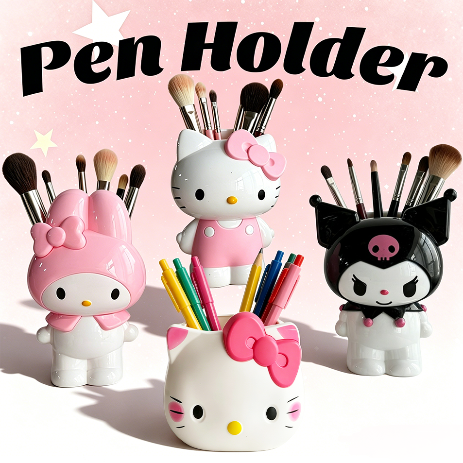My Beauty Makeup Set - 3D Kitty Melody Pen Holder Cute