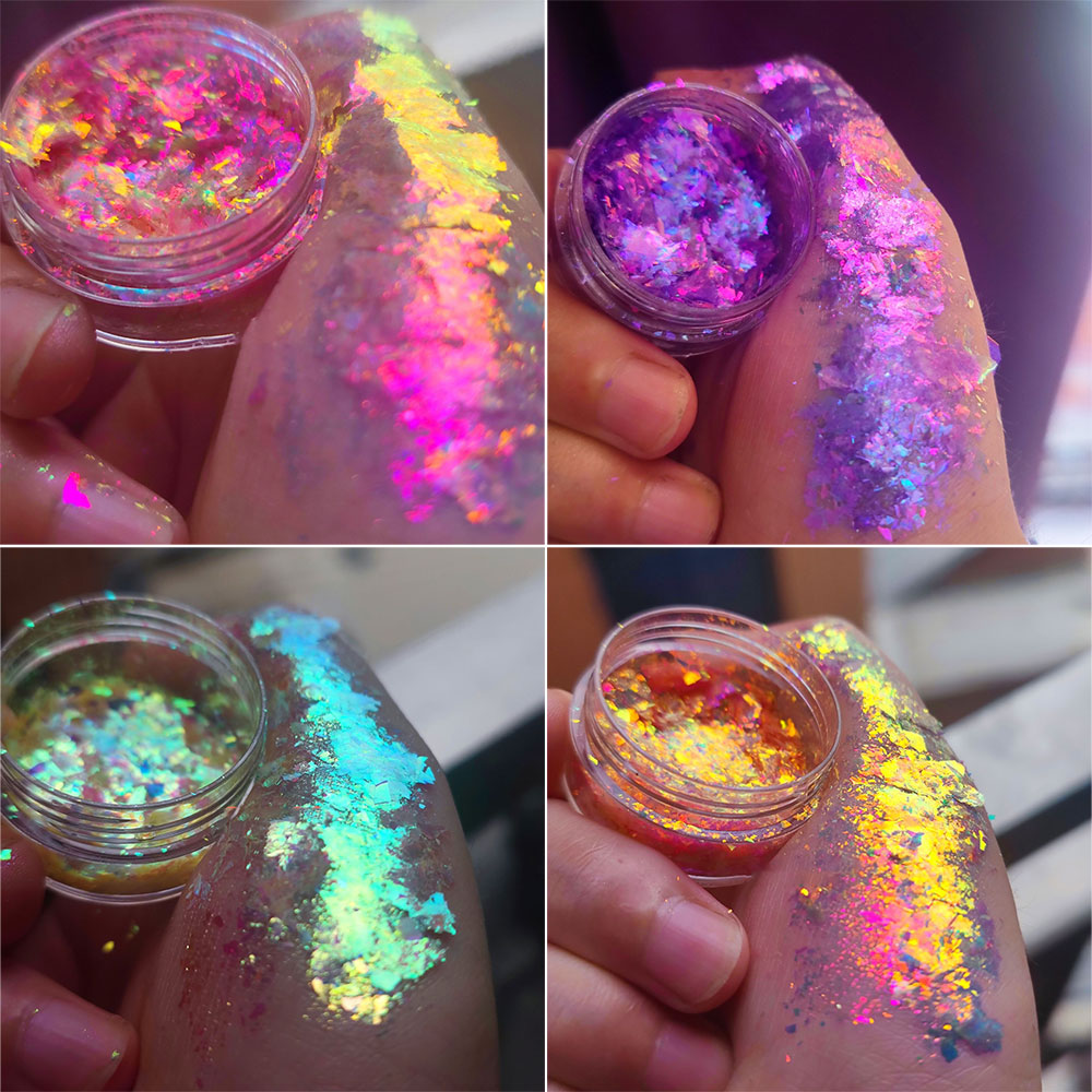 Sparkly Chameleon Nail Opal Fl - Eyeshadow Glitter Pigment recensione e prezzo