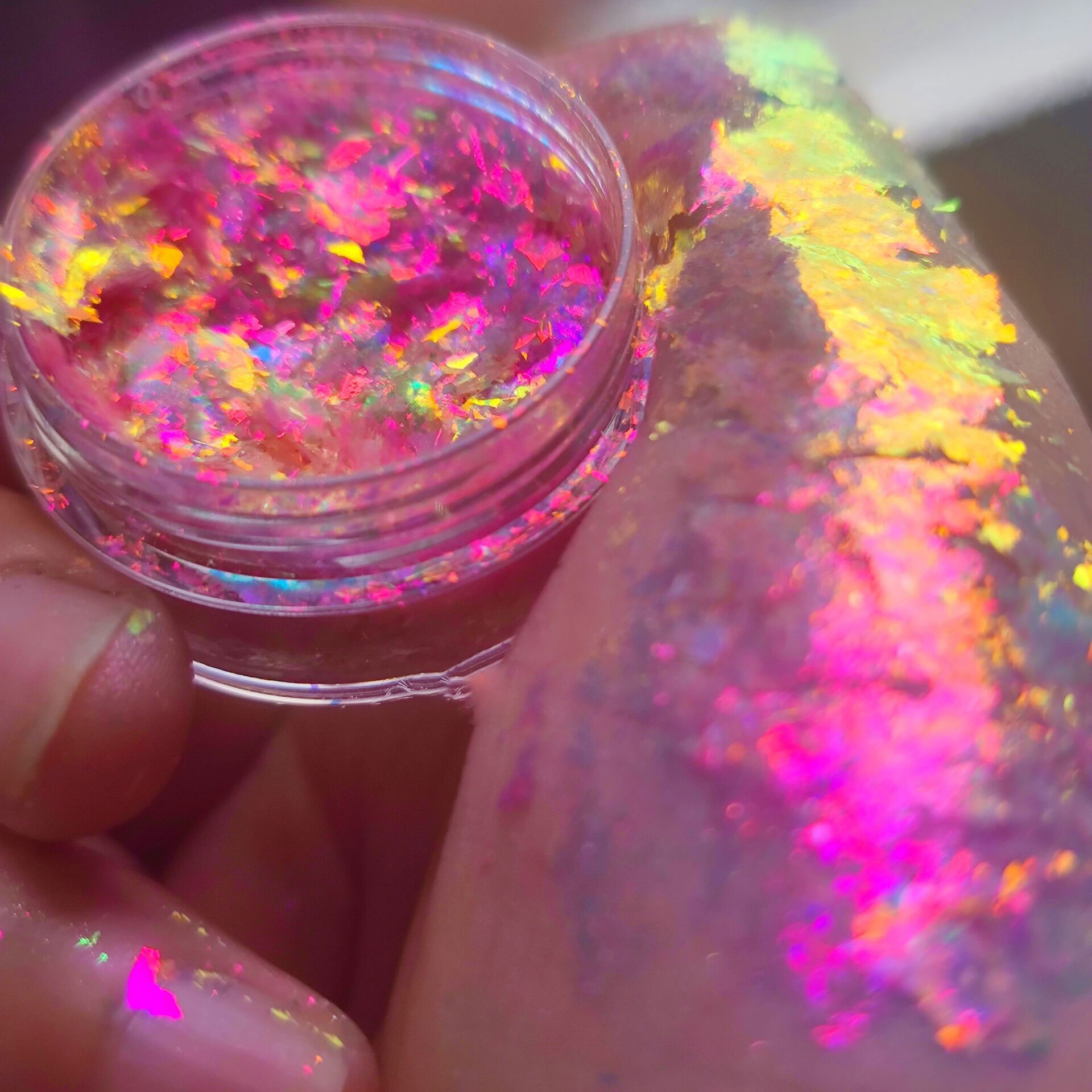 Sparkly Chameleon Nail Opal Fl - Eyeshadow Glitter Pigment recensione e prezzo