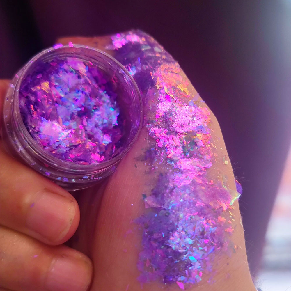 Sparkly Chameleon Nail Opal Fl - Eyeshadow Glitter Pigment recensione e prezzo