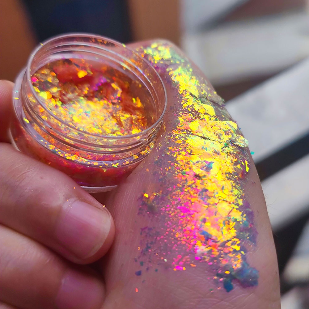 Sparkly Chameleon Nail Opal Fl - Eyeshadow Glitter Pigment recensione e prezzo