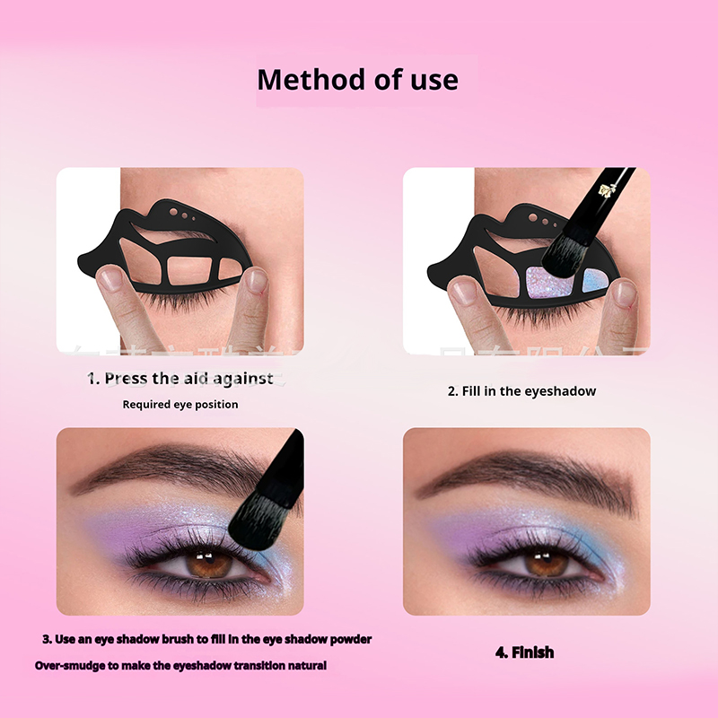 Silicone Eye Makeup Stencils M - Beauty Makeup Eyeshadow recensione e prezzo