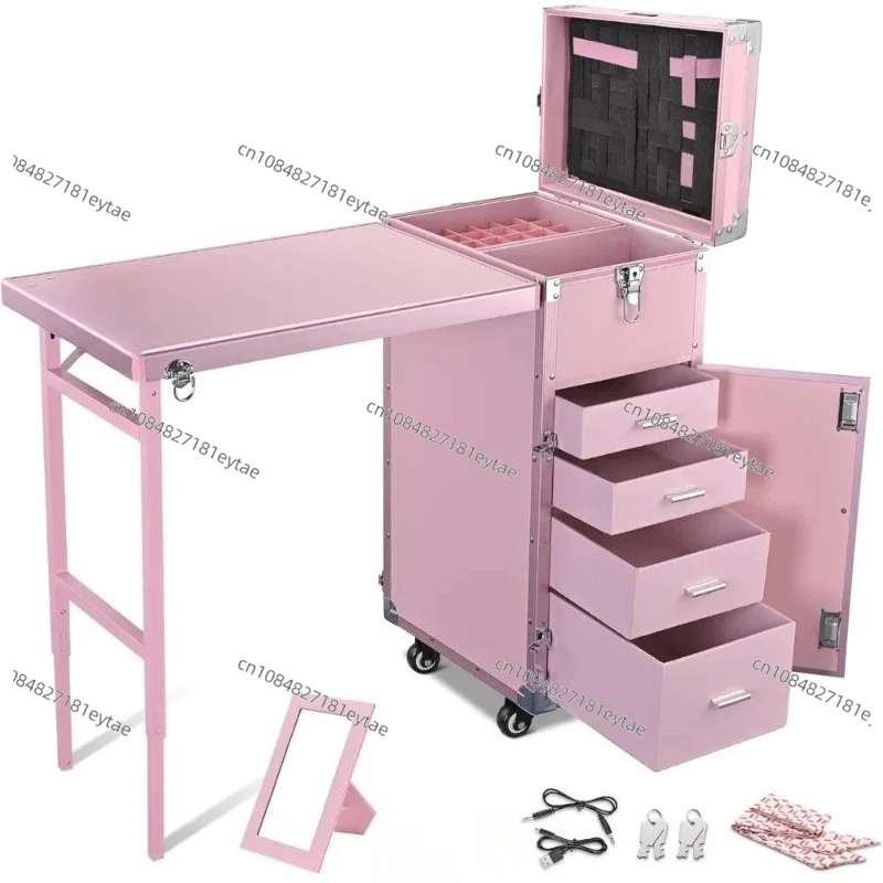 Manicure Table Foldable Nail T - Beauty Makeup Trolley recensione e prezzo