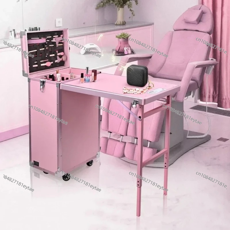 Manicure Table Foldable Nail T - Beauty Makeup Trolley recensione e prezzo