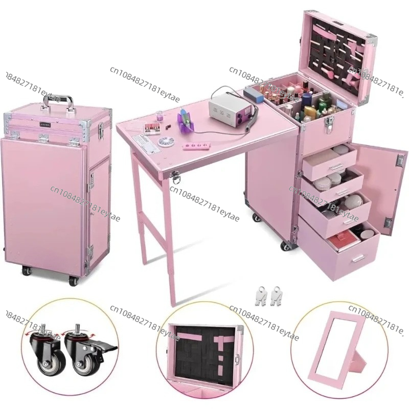 Manicure Table Foldable Nail T - Beauty Makeup Trolley recensione e prezzo