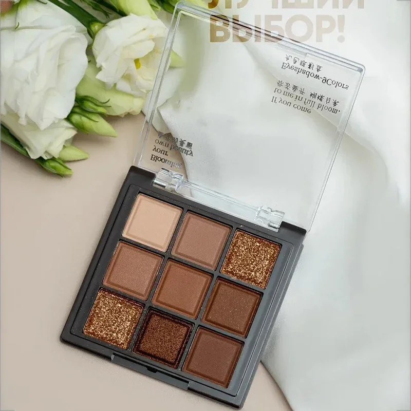 Chocolate Eyeshadow Palette 9  - Merit Beauty Makeup recensione e prezzo