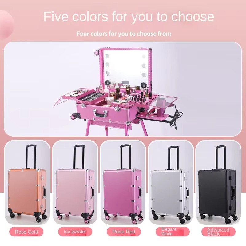 Aluminum Alloy Bluetooth Troll - Beauty Makeup Trolley recensione e prezzo