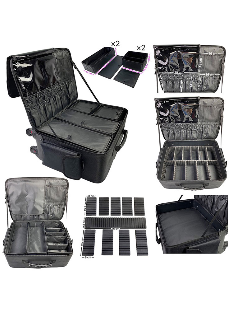 Customized Makeup Suitcase Lar - Beauty Makeup Trolley recensione e prezzo
