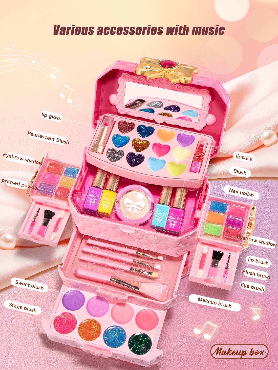 Girls Makeup Kit Baby Cosmetic - Beauty Makeup Games For Girls recensione e prezzo