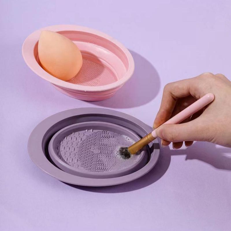 Folding Powder Puff Cleaning B - Beauty Makeup Eyeshadow recensione e prezzo
