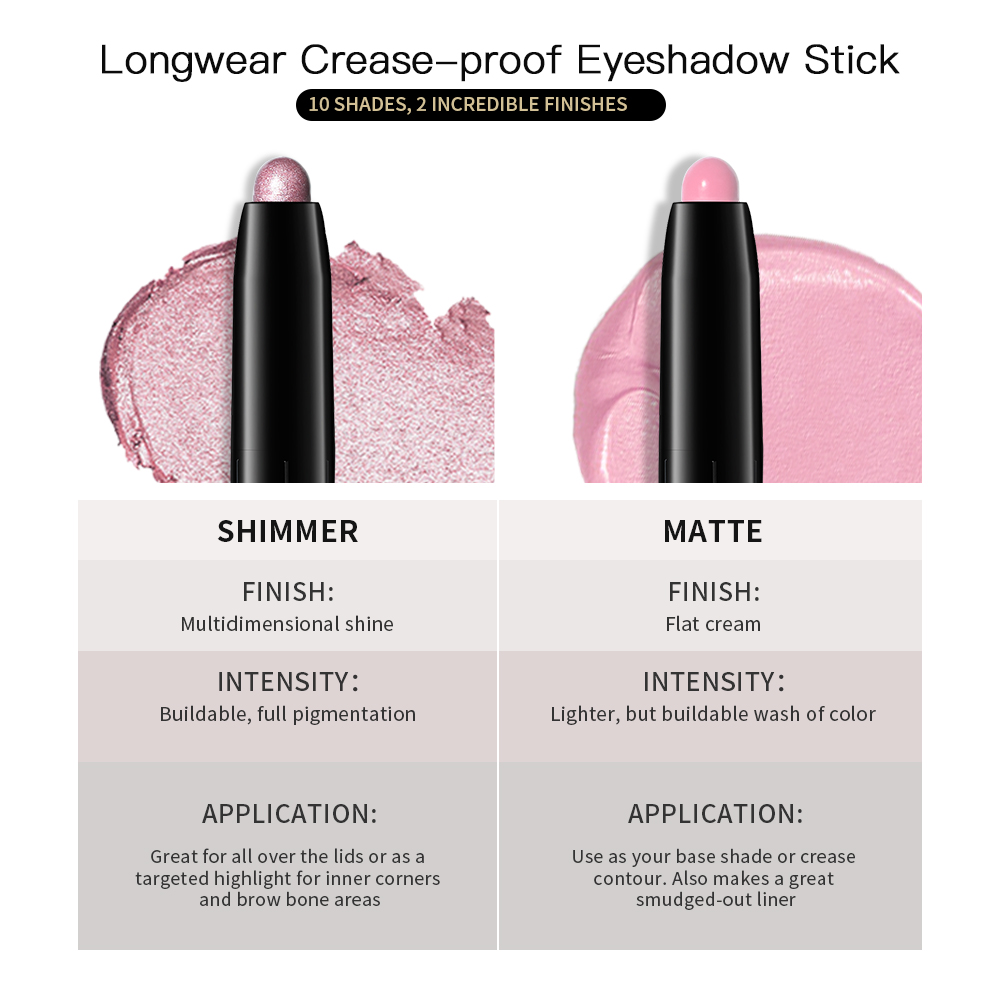 12 Colors Eyeshadow Pencil Sti - Eyeshadow Glitter Pigment recensione e prezzo