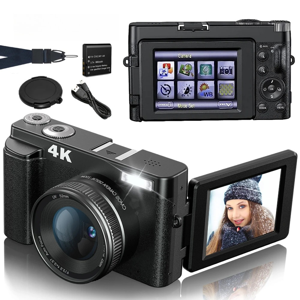 4K 48MP Compact Vlogging Camer - Beauty Makeup News recensione e prezzo