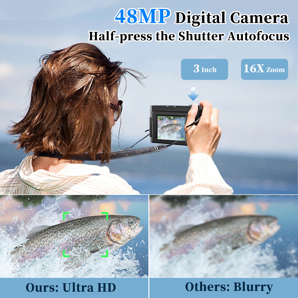 4K 48MP Compact Vlogging Camer - Beauty Makeup News recensione e prezzo
