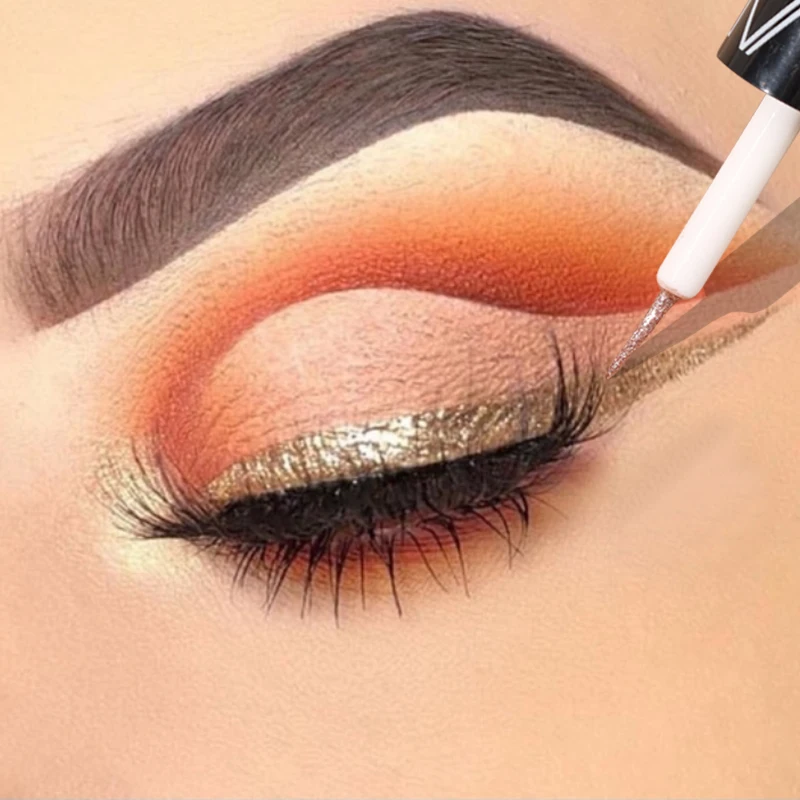 5pc/set Shiny Eye Liners Eyesh - Eyeshadow Glitter Pigment recensione e prezzo
