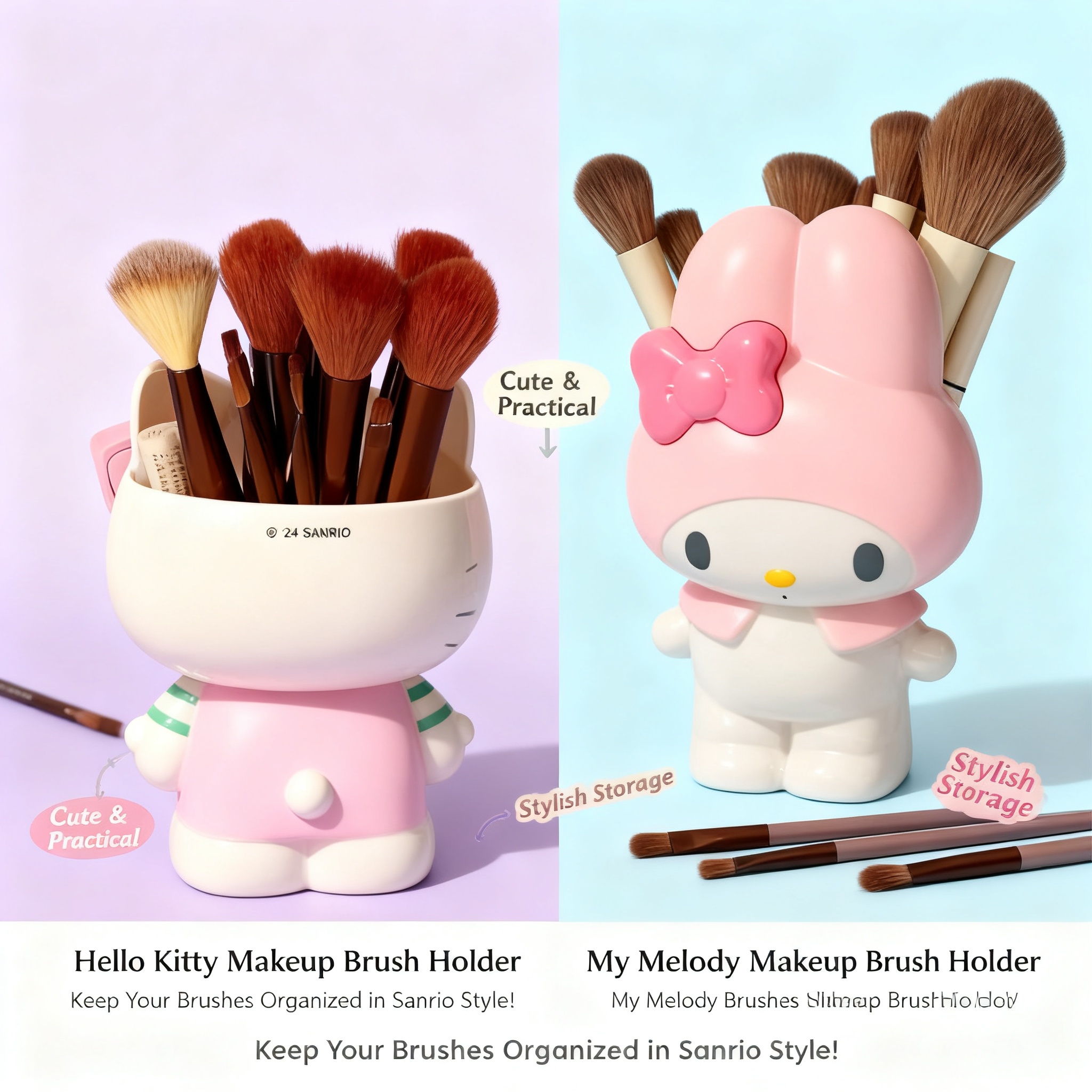 Hello Kitty Kuromi My Melody C - My Beauty Makeup Set recensione e prezzo