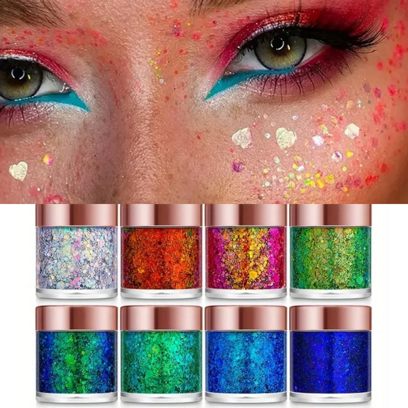 1Pc Sequins Body Glitter Gel M - Eyeshadow Glitter Pigment recensione e prezzo