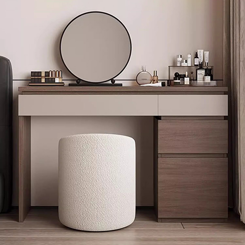 Wood Shelf Vanity Table Modern - Beauty Without Makeup recensione e prezzo