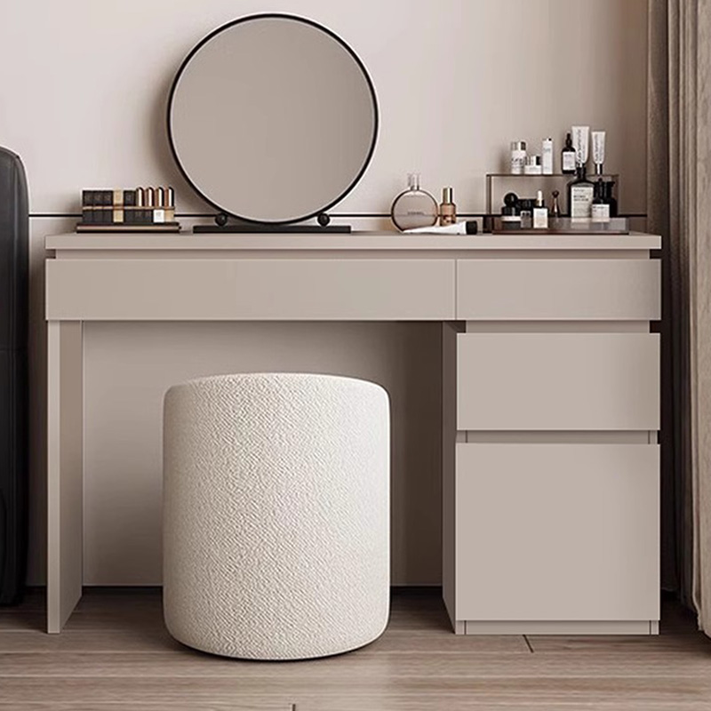 Wood Shelf Vanity Table Modern - Beauty Without Makeup recensione e prezzo