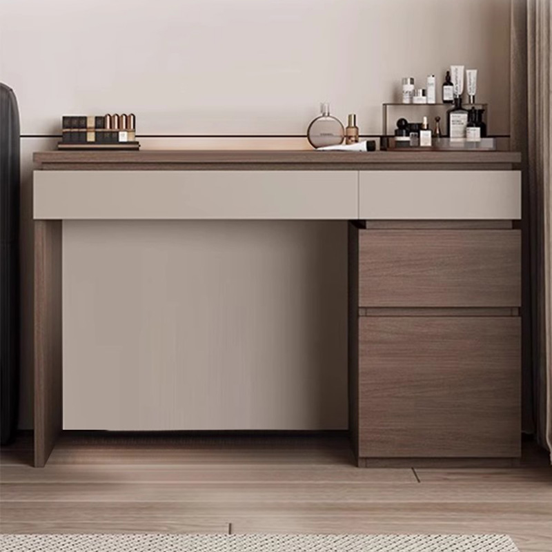 Wood Shelf Vanity Table Modern - Beauty Without Makeup recensione e prezzo