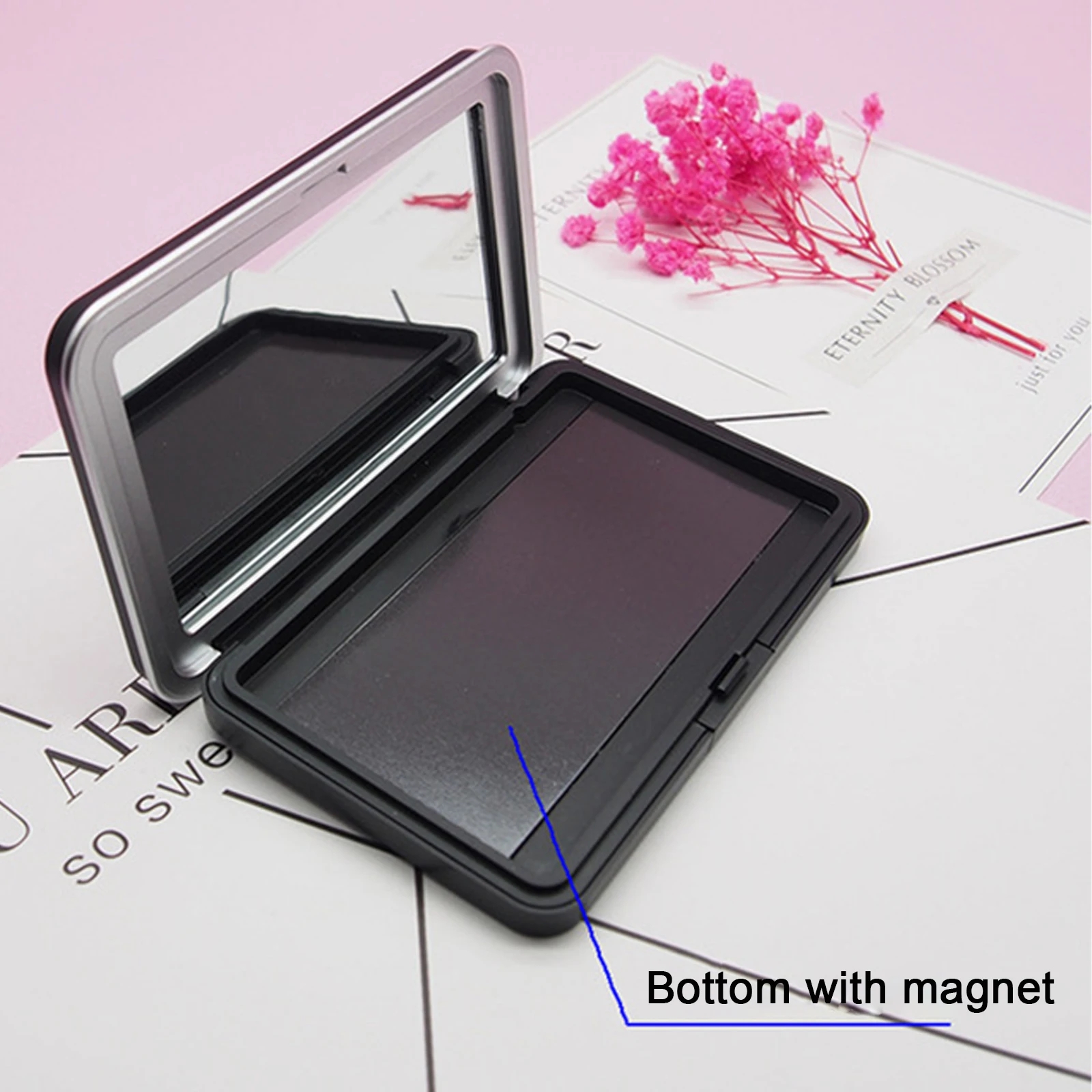 1Pc Matte Black Empty Magnetic - Eyeshadow Glitter Pigment recensione e prezzo