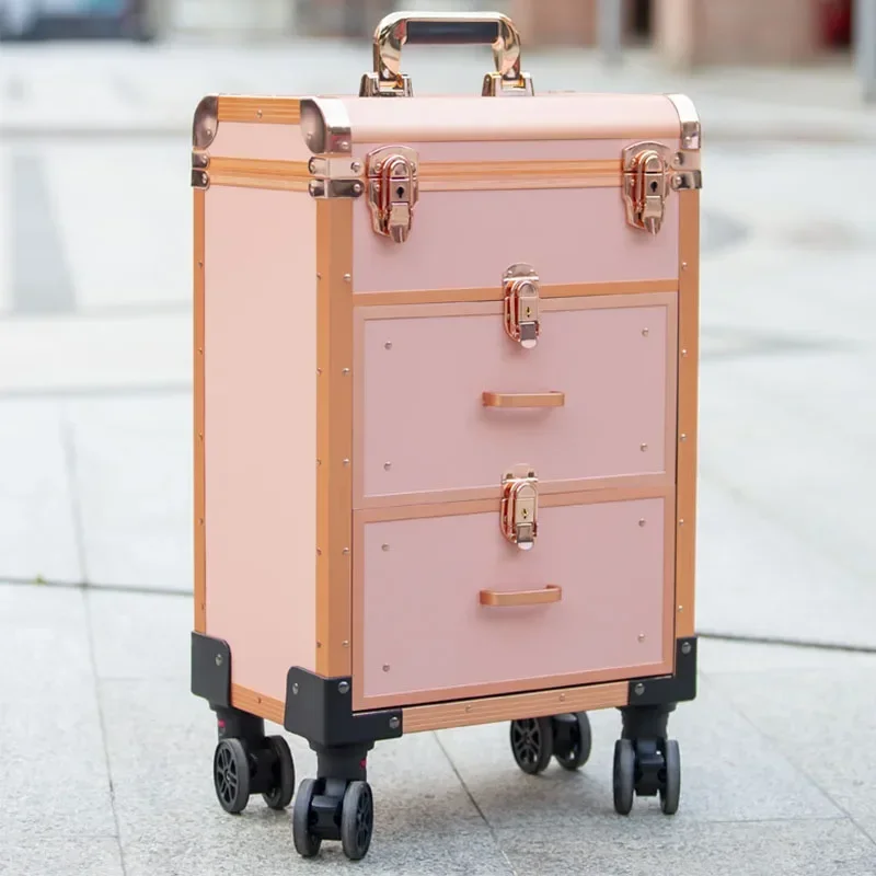 1pc Aluminum Alloy Professiona - Beauty Makeup Trolley recensione e prezzo