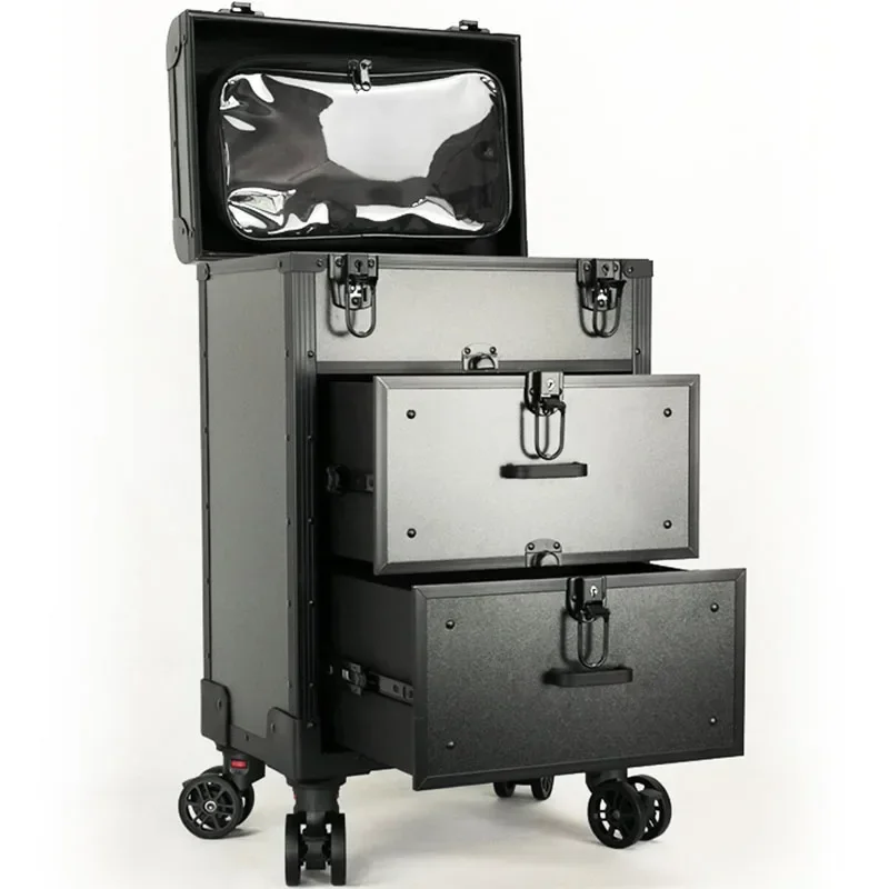 1pc Aluminum Alloy Professiona - Beauty Makeup Trolley recensione e prezzo