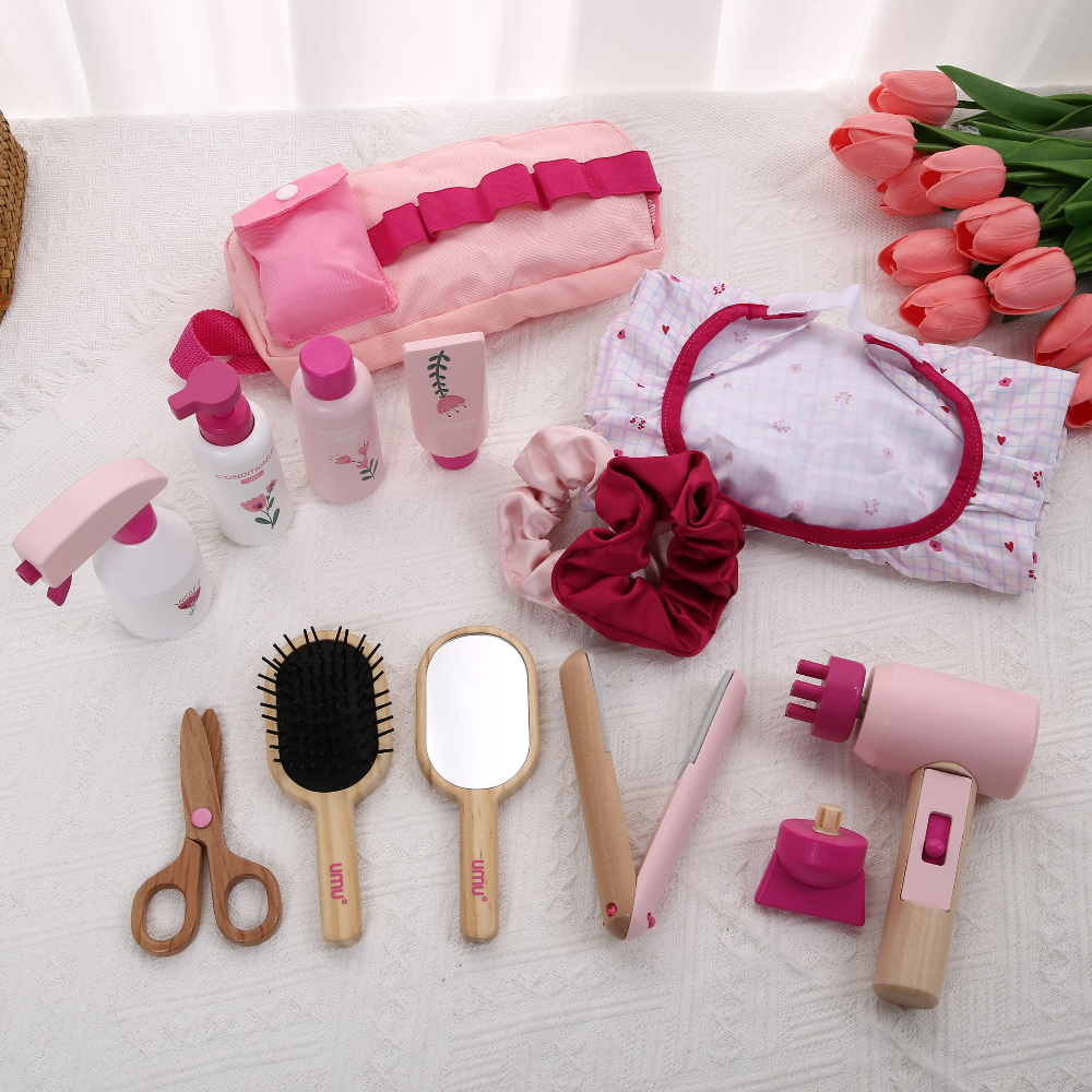 Wooden Makeup Toy Kits for Lit - Beauty Makeup Games For Girls recensione e prezzo
