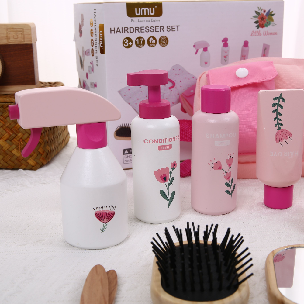 Wooden Makeup Toy Kits for Lit - Beauty Makeup Games For Girls recensione e prezzo