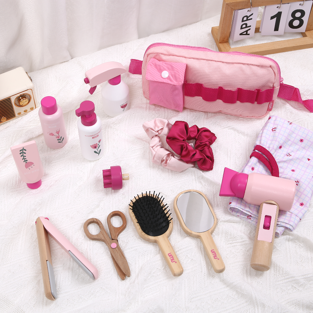 Wooden Makeup Toy Kits for Lit - Beauty Makeup Games For Girls recensione e prezzo