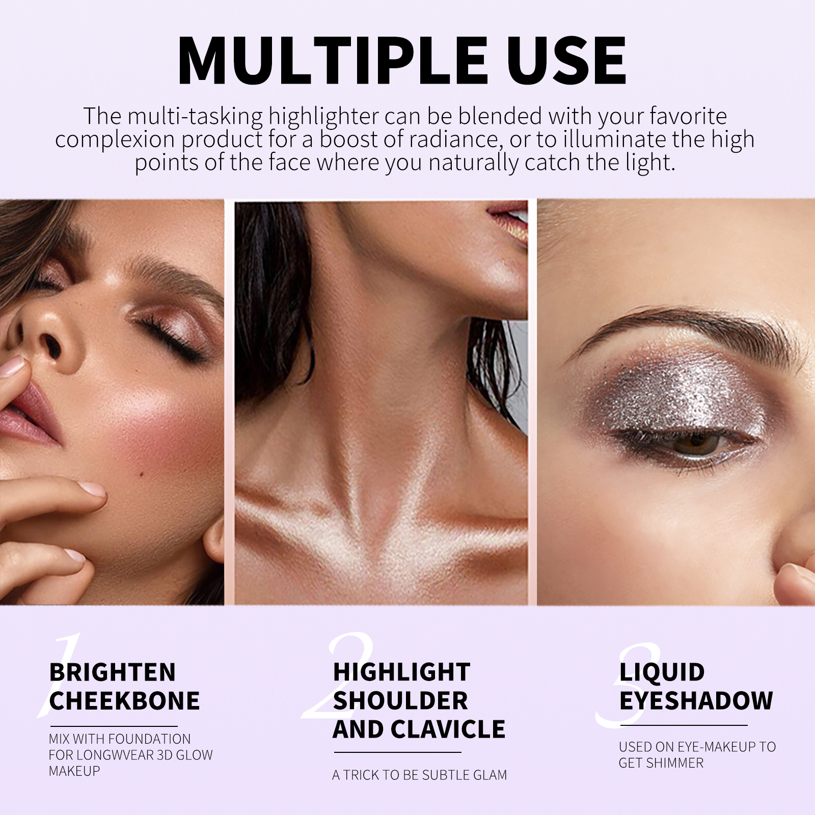O’cheal Liquid Eye Shadow Neck - Eyeshadow Glitter Pigment recensione e prezzo