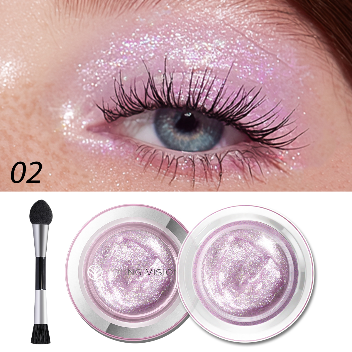 1pcs highlighter liquid eye sh - Eyeshadow Glitter Pigment recensione e prezzo