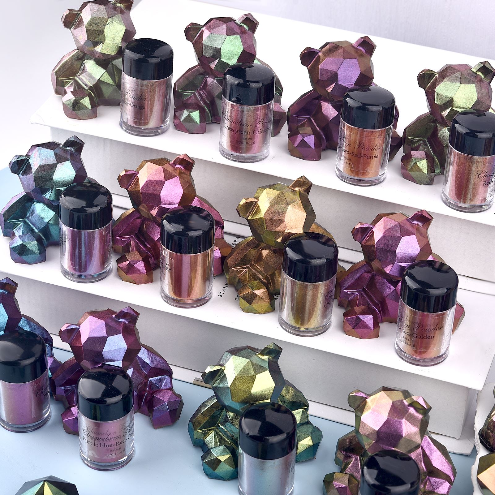 Mirror Chameleon Resin Pigment - Eyeshadow Glitter Pigment recensione e prezzo