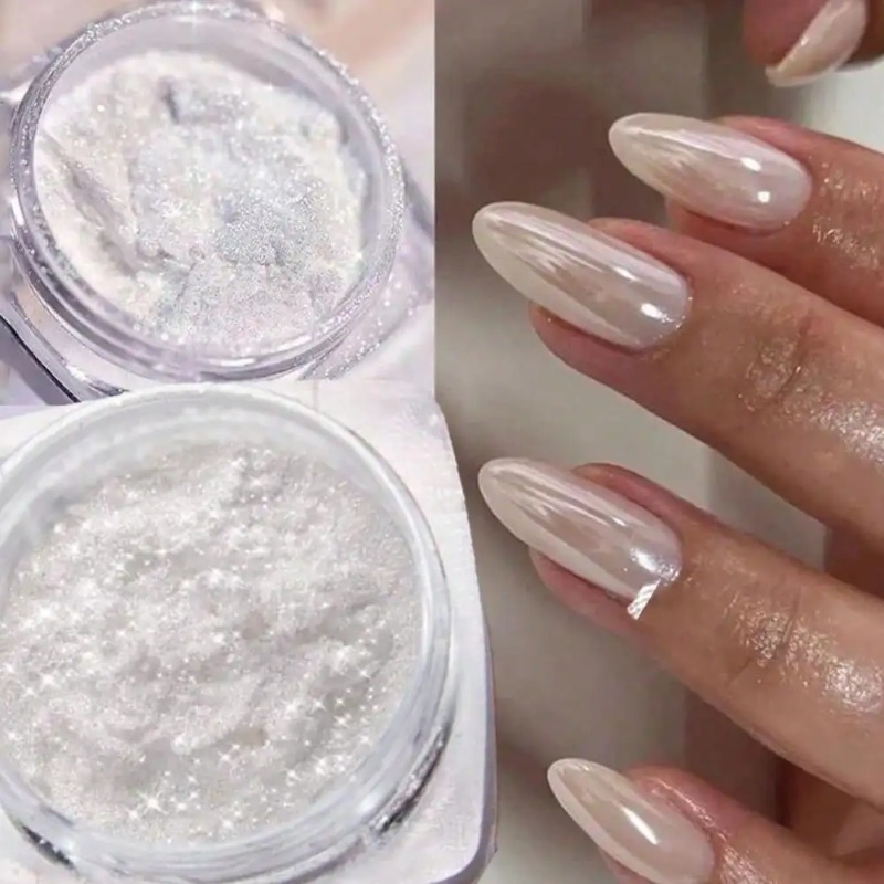Hot sale Pearl White Nails Gli - Eyeshadow Glitter Pigment recensione e prezzo