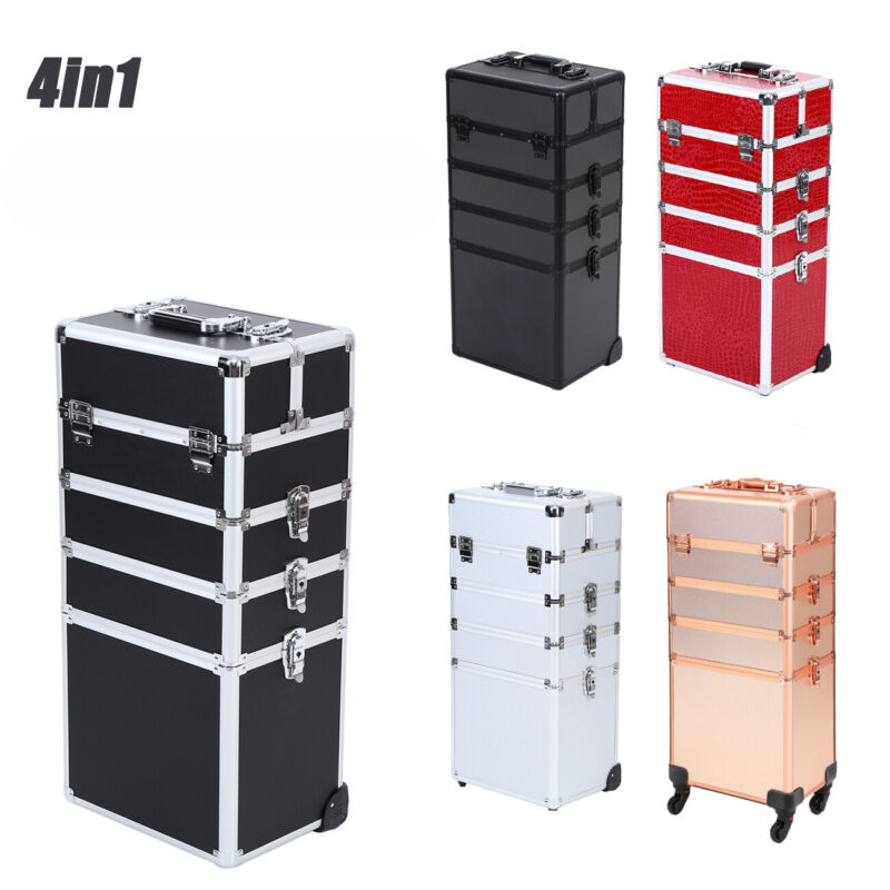 -4 In 1 Trolley Make Up Case H - Beauty Makeup Trolley recensione e prezzo