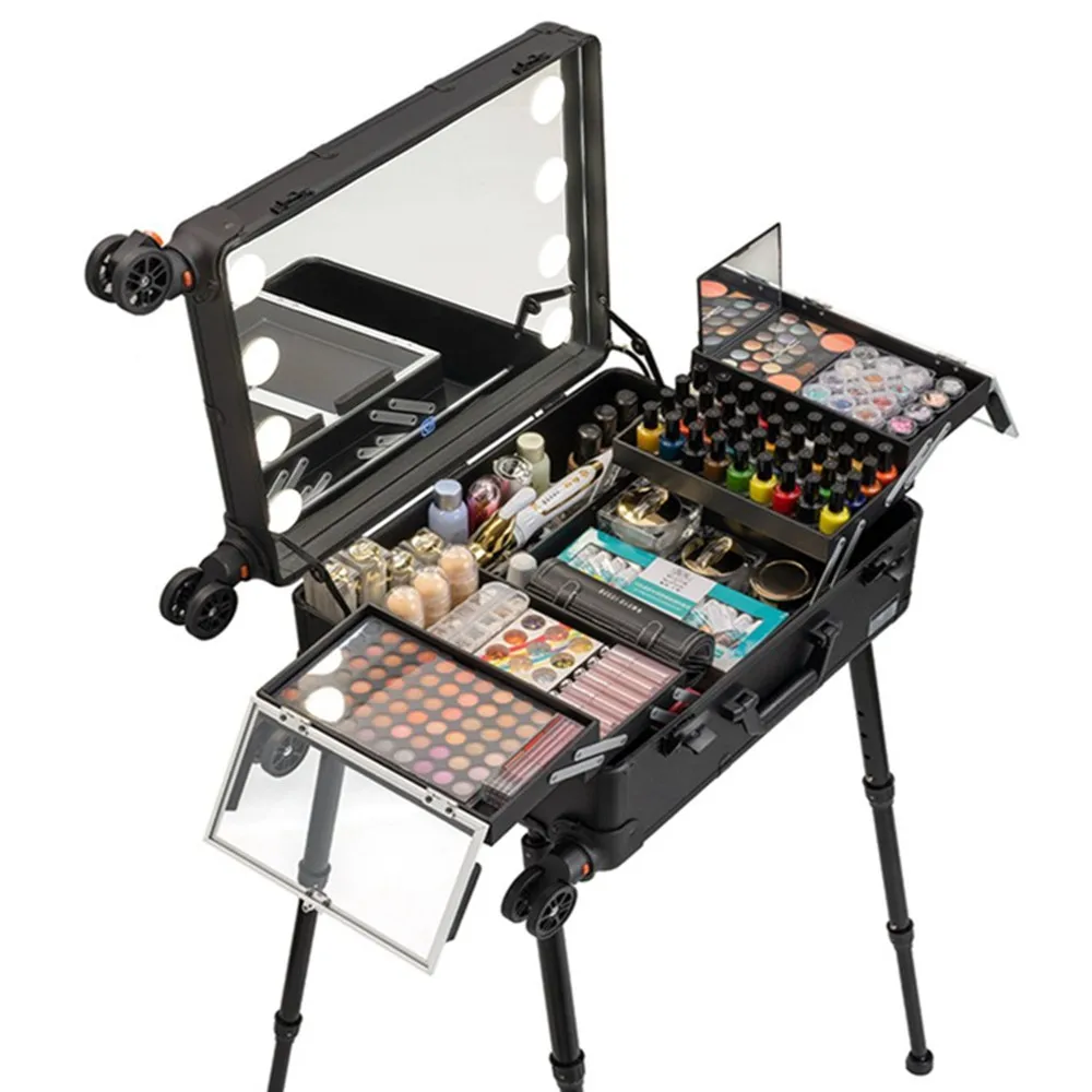 Aluminum Frame Professional Ro - Beauty Makeup Trolley recensione e prezzo