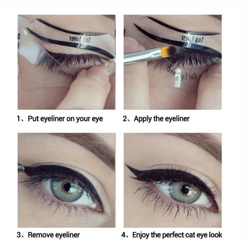 Eyeliner Stencils Winged Eyeli - Beauty Makeup Eyeshadow recensione e prezzo