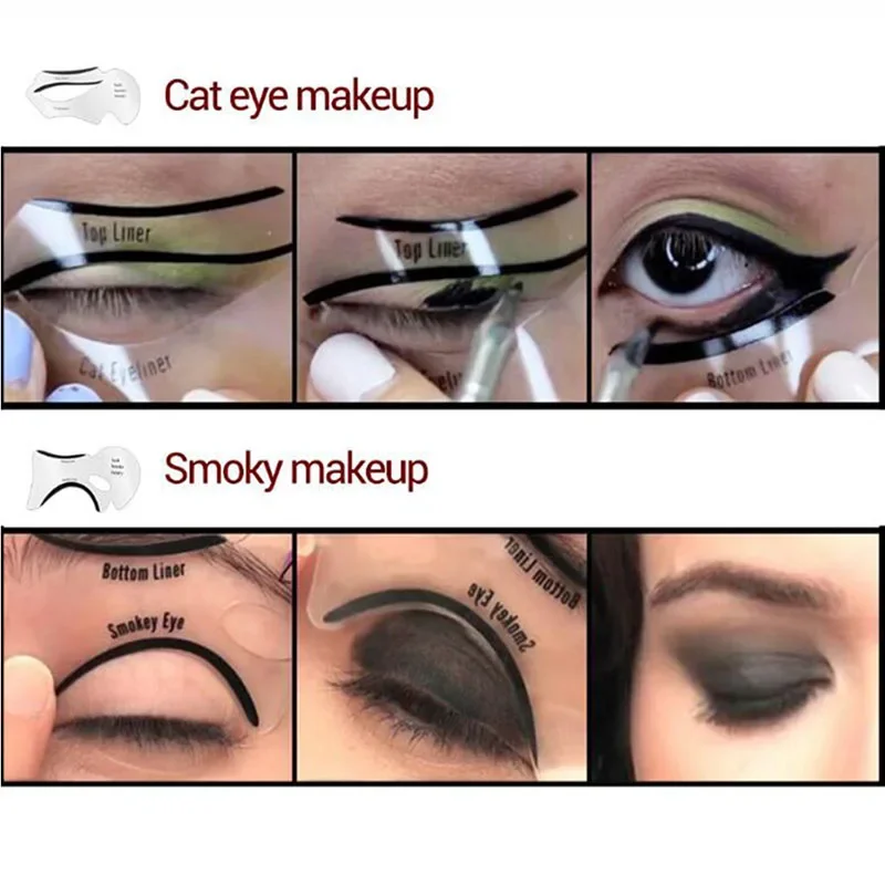 Eyeliner Stencils Winged Eyeli - Beauty Makeup Eyeshadow recensione e prezzo
