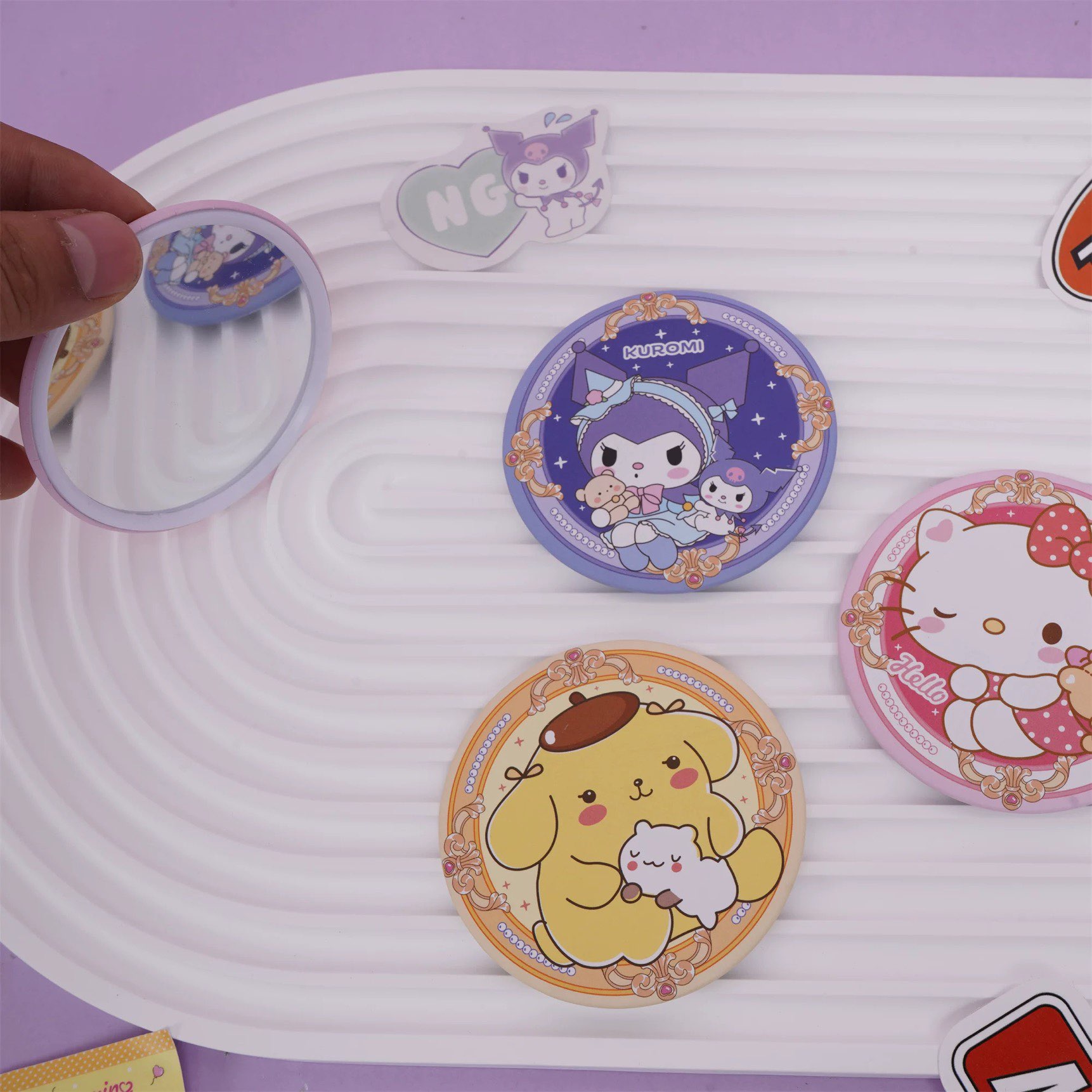 Sanrio Mini Mirror Kuromi My M - My Beauty Makeup Set recensione e prezzo