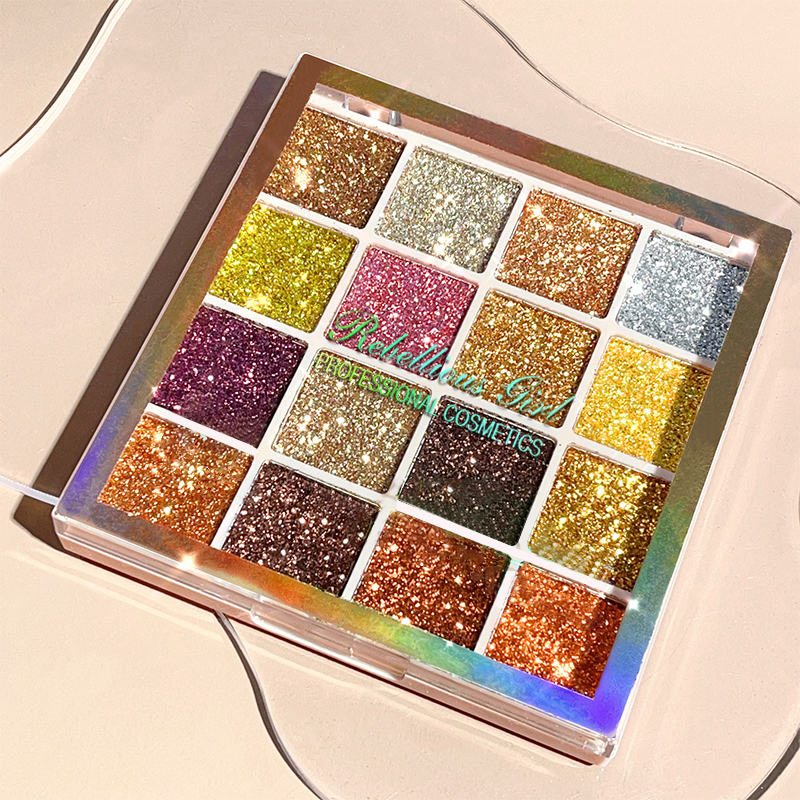 16 Colors Glitter Eyeshadow Pa - Eyeshadow Glitter Pigment recensione e prezzo